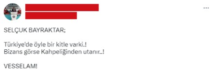 Yalan mekanizması yine devrede: Selçuk Bayraktar’a ‘Bizanslı’ çirkin iftira